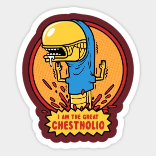 Great Chestholio Sticker